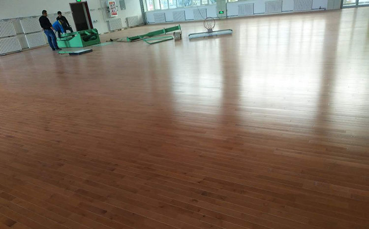 運動木地板構造系統標準