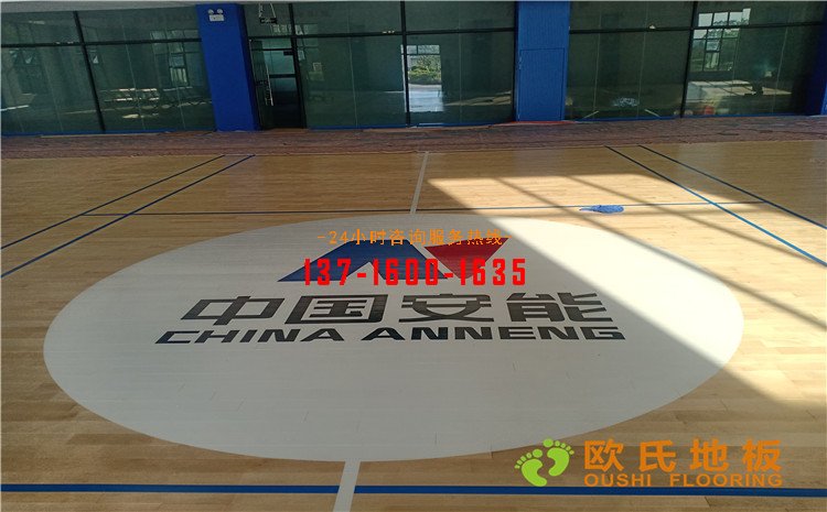 廣西南寧那馬籃球館木地板案例——歐氏運動木地板廠家