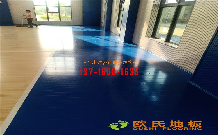 廣西南寧那馬籃球館木地板案例——歐氏運動木地板廠家