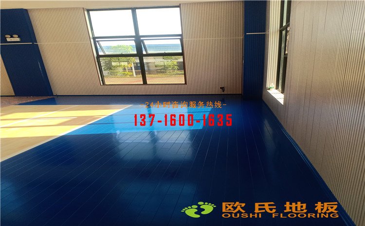 廣西南寧那馬籃球館木地板案例——歐氏運動木地板廠家