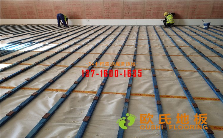 北京環球影城運動木地板案例-歐氏運動木地板廠家