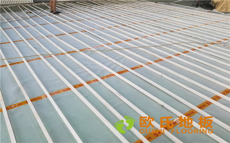 內蒙古鄂爾多斯伊金霍洛旗神東專業化服務基地體育館木地板—歐氏運動木地板廠家