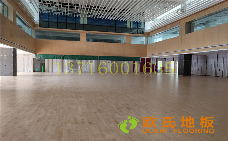杭州26號(hào)地塊商務(wù)金融籃球場(chǎng)木地板案例-歐氏運(yùn)動(dòng)木地板廠家